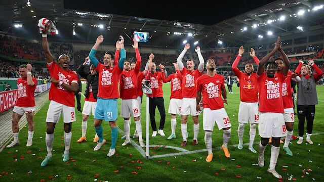 DFB-Pokal-Spezialist Leipzig ist "auf den Genuss" gekommen