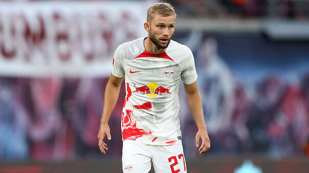Konrad Laimer zurück im Training bei RB Leipzig