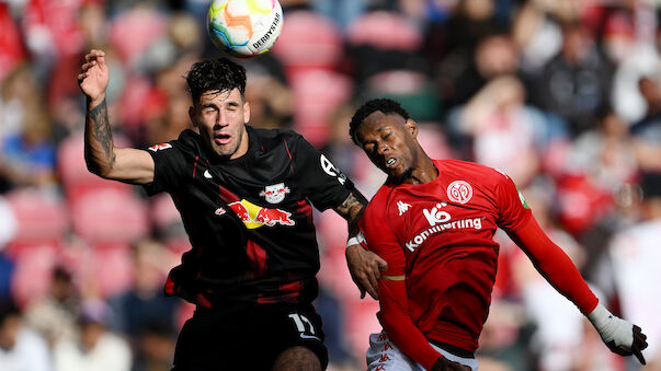 RB Leipzig kann auch beim 1.FSV Mainz nicht gewinnen