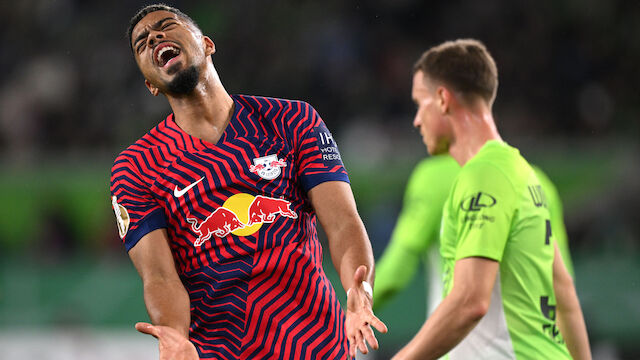 Titelverteidiger Leipzig scheitert im DFB-Pokal an Wolfsburg