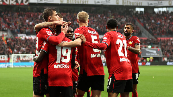 Leverkusen holt glücklichen Sieg im Top-Duell gegen Leipzig