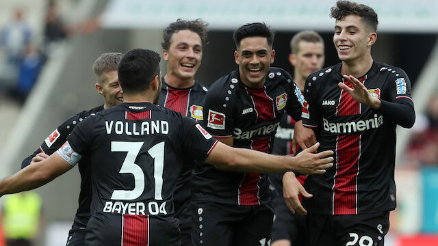 Leverkusen besiegt Augsburg auf kuriose Art