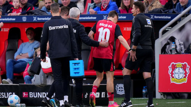 Leverkusen bangt vor Bayern-Rückspiel um verletzten Wirtz 