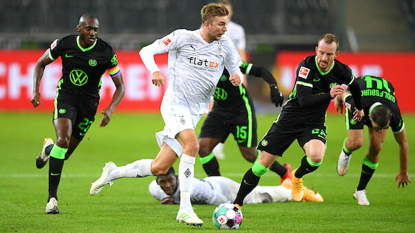 Späte Tore bei Gladbach gegen Wolfsburg