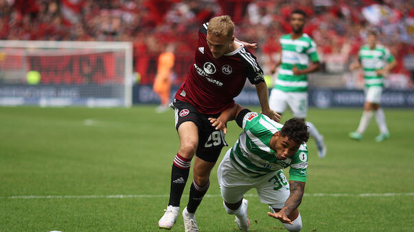 Nürnberg gewinnt Frankenderby gegen Fürth