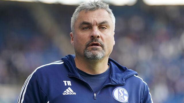 Schalke-Trainer mit bemerkenswerter Aktion