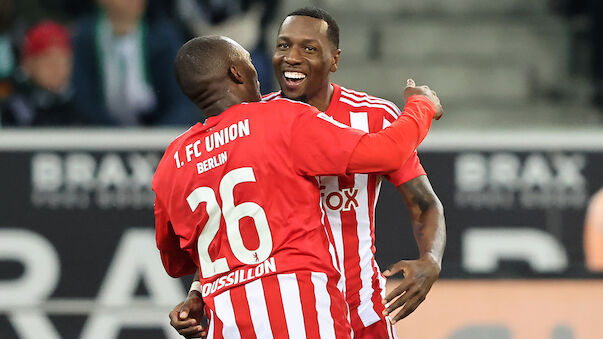 Sieg in Gladbach: Union weiter auf Champions-League-Kurs