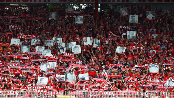 Rührende Geste der Union-Fans vor Liga-Premiere