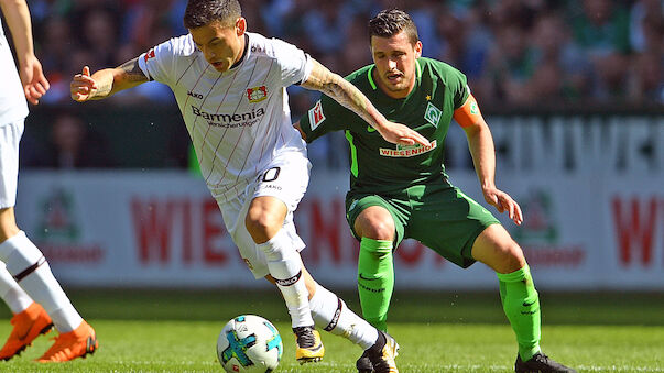 Werder-Remis gegen Bayer zum Junuzovic-Abschied