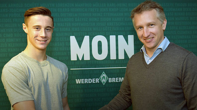 Werder bestätigt Friedl-Deal