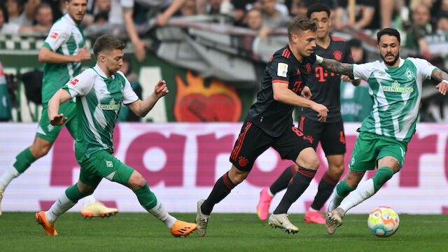 Bayern legen im Titelkampf mit Sieg in Bremen vor