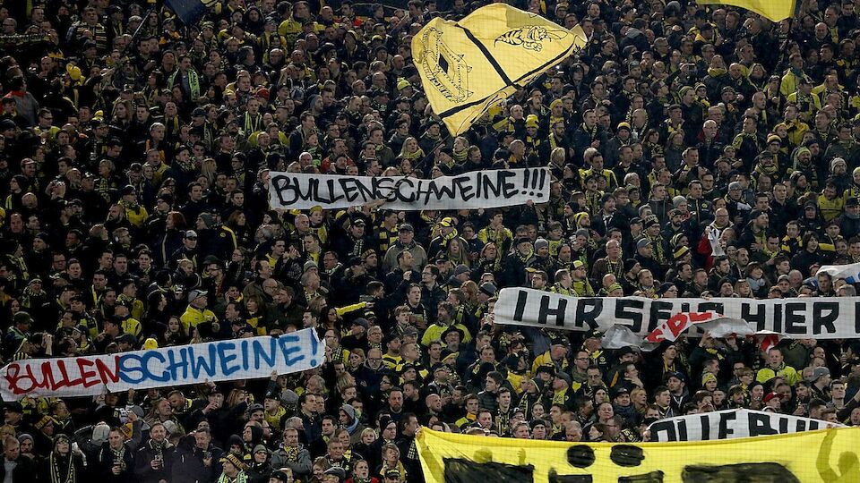 Dortmund-Beschimpfungen gegen Leipzig Diashow