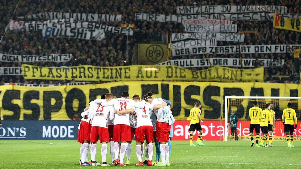 Dortmund-Beschimpfungen gegen Leipzig Diashow