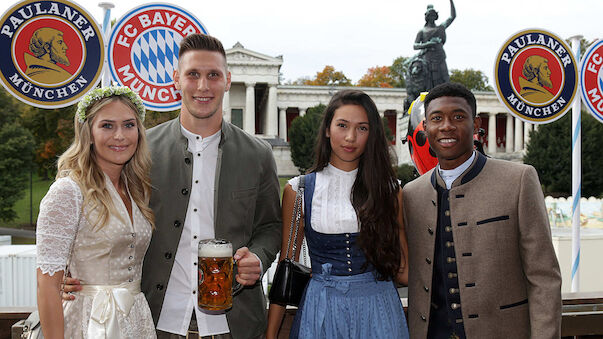 Bilder: Alaba mit neuer Freundin am Oktoberfest