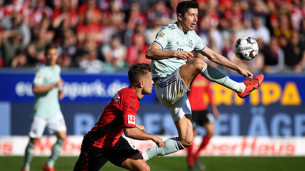 Bayern spielt in Freiburg nur 1:1