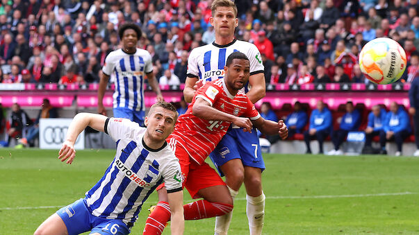 Bayern nach Arbeitssieg über Hertha wieder Tabellenführer