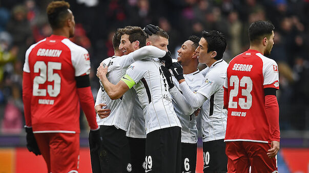 Eintracht fertigt Mainz ab