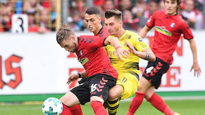 Dortmund gewinnt trotz langer Überzahl nicht