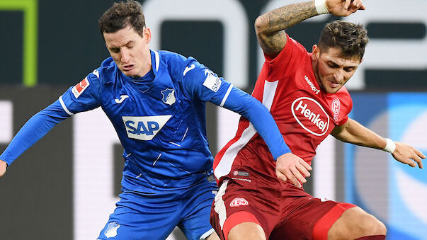 Hoffenheim verpasst Sieg gegen Düsseldorf