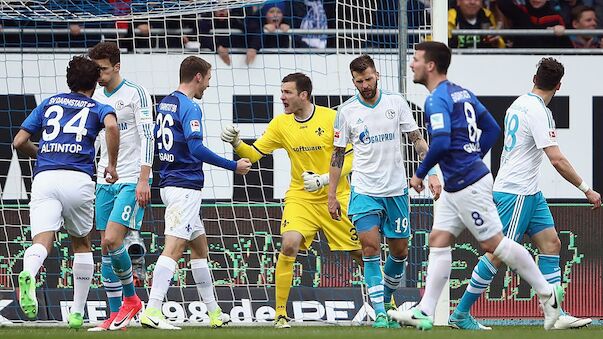 Burgstaller vergibt Elfer bei Schalke-Pleite