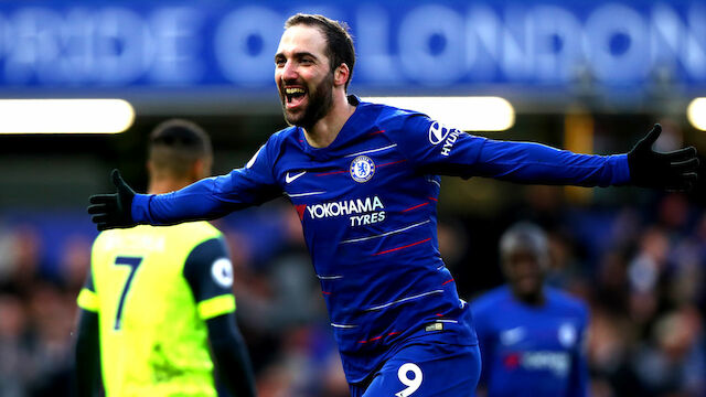 Higuain-Gala bei Chelsea-Sieg