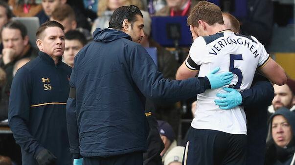 Vertonghen verletzt sich bei Spurs-Sieg