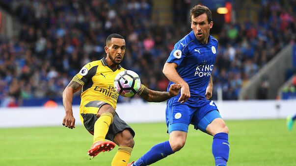 Temporeiches Remis zwischen Leicester und Arsenal