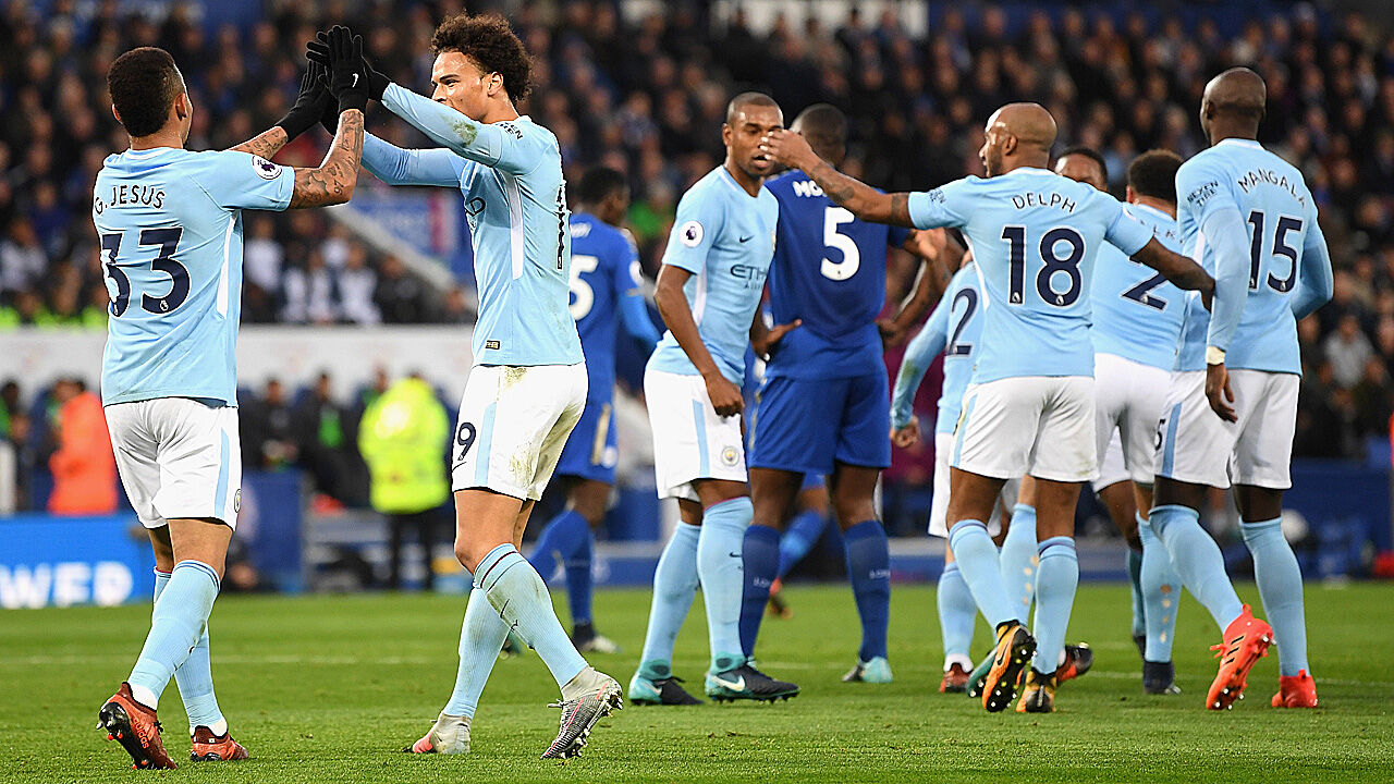 Manchester City gewinnt auch bei Leicester City - Fussball ...