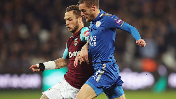 Arnautovic zeigt bei Remis gegen Leicester auf