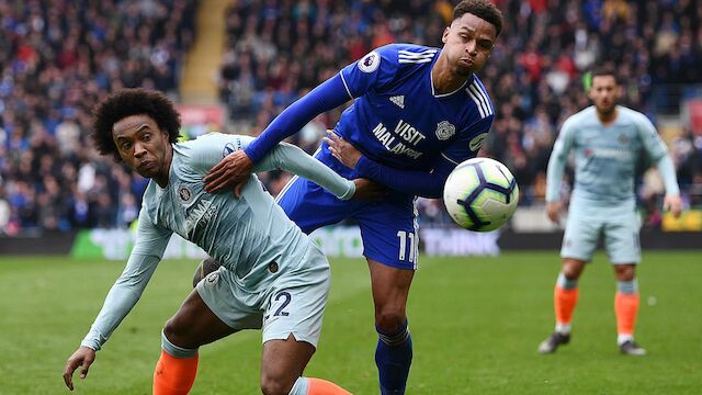 Chelsea schockt Cardiff City in der Schlussphase