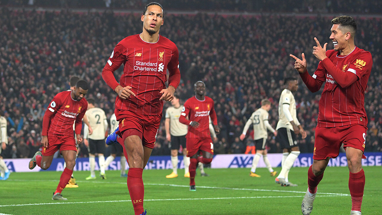 Liverpool baut Vorsprung mit Sieg gegen Manchester United ...