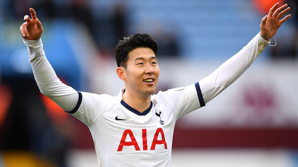 Tottenham-Star Son nutzt Pause für das Militär