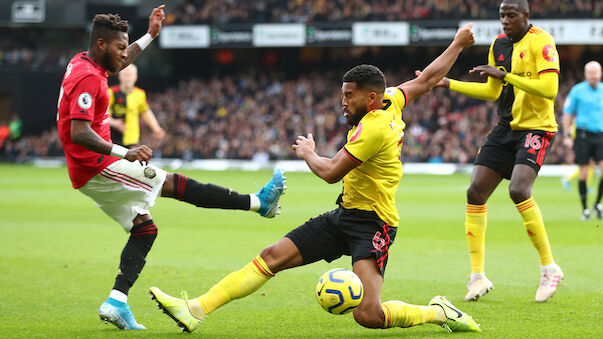 ManUtd rutscht bei Schlusslicht Watford aus