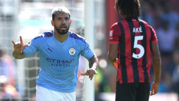 Aguero trifft bei ManCity-Sieg doppelt