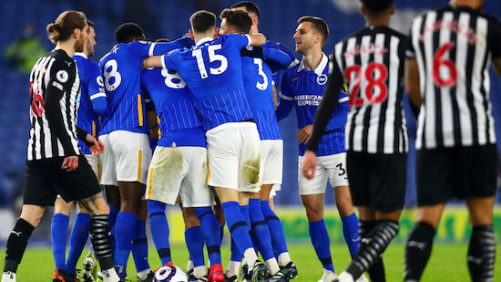 Brighton baut Vorsprung auf Newcastle aus