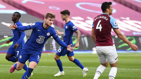 Chelsea hängt West Ham in der Tabelle ab
