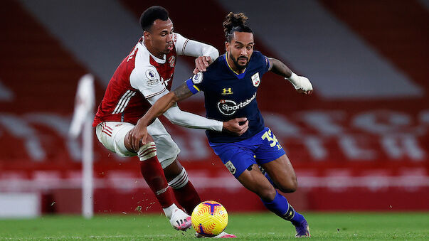 Arsenal holt in Unterzahl Remis gegen Southampton