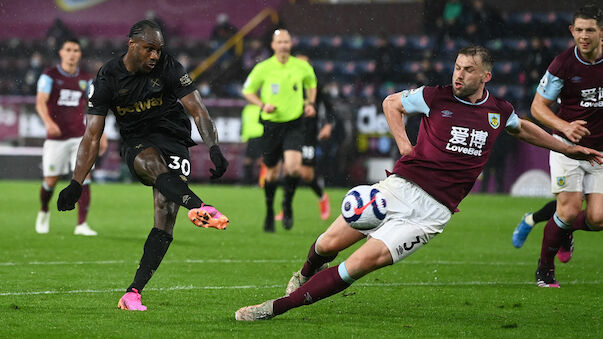 Antonio rettet West Ham gegen Burnley