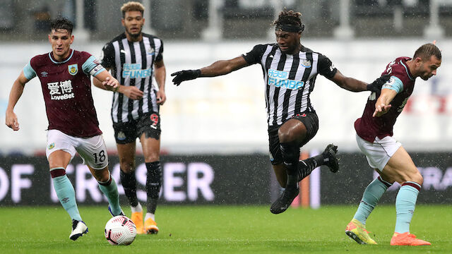 Newcastle United gewinnt Regenschlacht