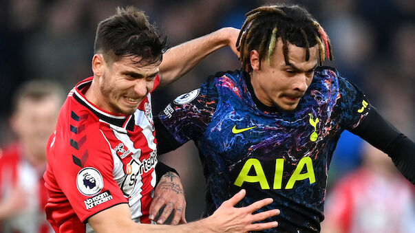 Southampton bremst Tottenham in Unterzahl ein