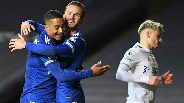 Leicester bleibt an Liverpool dran