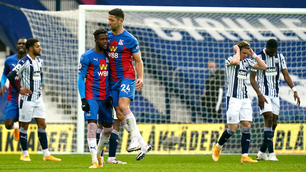 Crystal Palace schießt West Bromwich ab