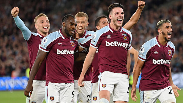 West Ham übernimmt die Tabellenspitze