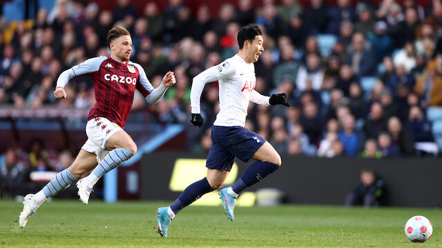 Tottenham gewinnt dank Son-Gala bei Aston Villa