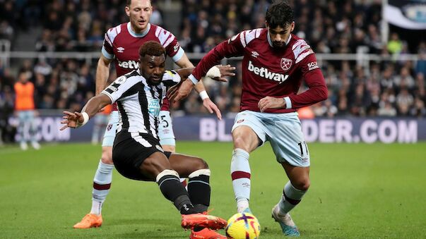 Newcastle lässt gegen West Ham Punkte liegen