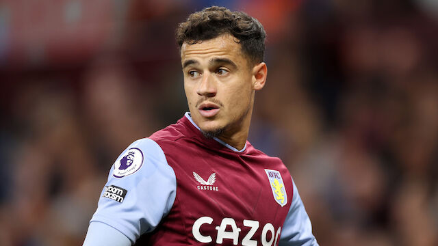 Coutinho bei Aston Villa vor dem Absprung 