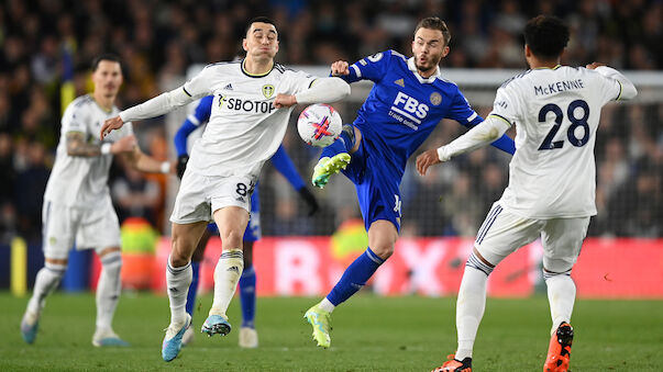 Leeds verpasst ohne Wöber Befreiungsschlag gegen Leicester