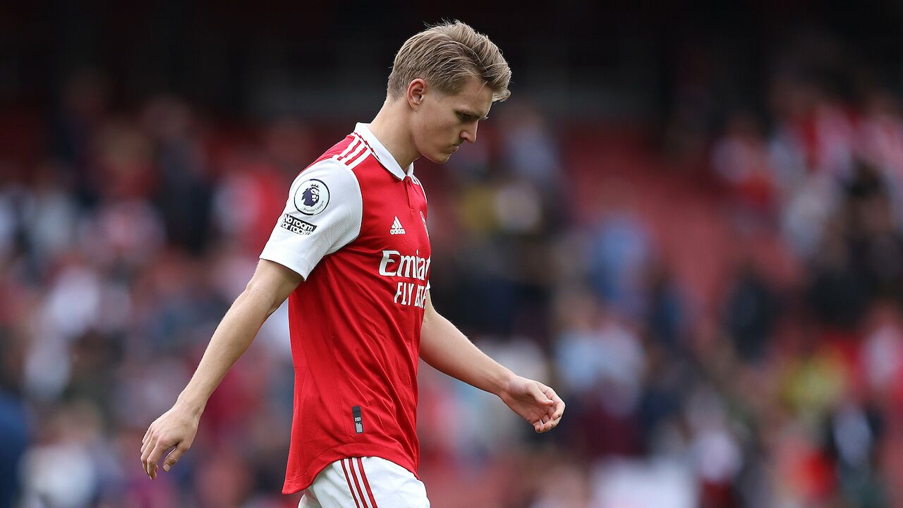 "Keine Hoffnung" Arsenals Martin Ödegaard schreibt PLTitel ab