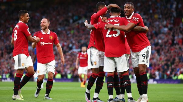 Manchester United mit klarem Sieg gegen Chelsea