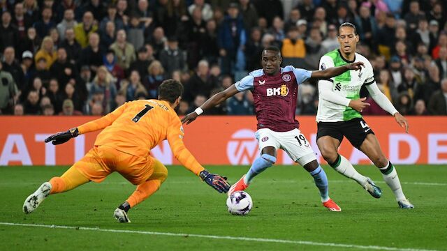 Aston Villa gleicht in wildem Spiel gegen Liverpool spät aus